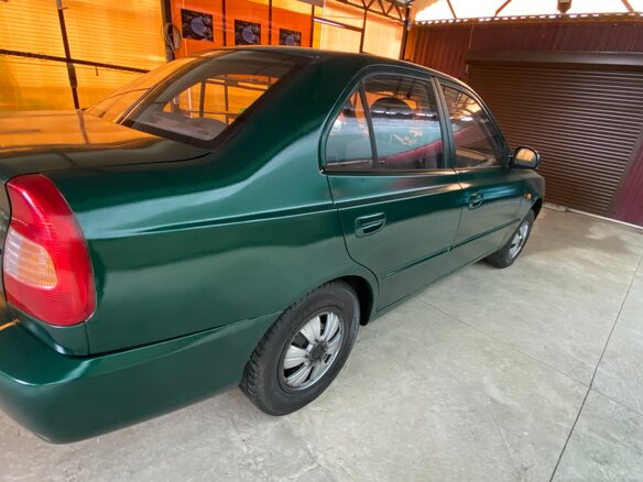 2003 Hyundai Accent II, зелёный, 300000 рублей - вид 24