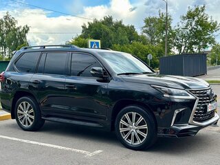 2018 Lexus LX 450d III Рестайлинг 2, чёрный, 8800000 рублей, вид 2