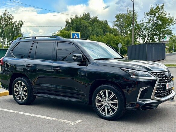 2018 Lexus LX 450d III Рестайлинг 2, чёрный, 8500000 рублей - вид 1