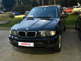 2002 BMW X5 3.0i I (E53), чёрный, 800000 рублей, вид 3