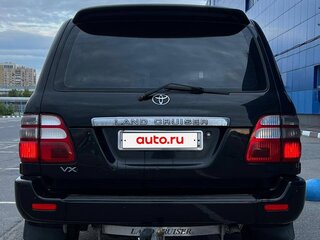 2004 Toyota Land Cruiser 100 Series Рестайлинг 1, чёрный, 2160000 рублей, вид 5