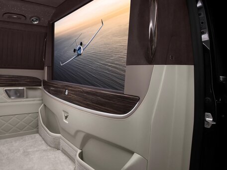 2026 Mercedes-Benz V-Класс Long 300 d длинный III (W447) Рестайлинг 2, чёрный, 32800000 рублей, вид 3
