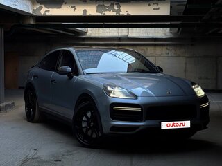 2019 Porsche Cayenne Turbo Coupé III, серебристый, 8700000 рублей, вид 1
