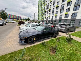 2021 Ford Mustang VI Рестайлинг, синий, 4000000 рублей, вид 1
