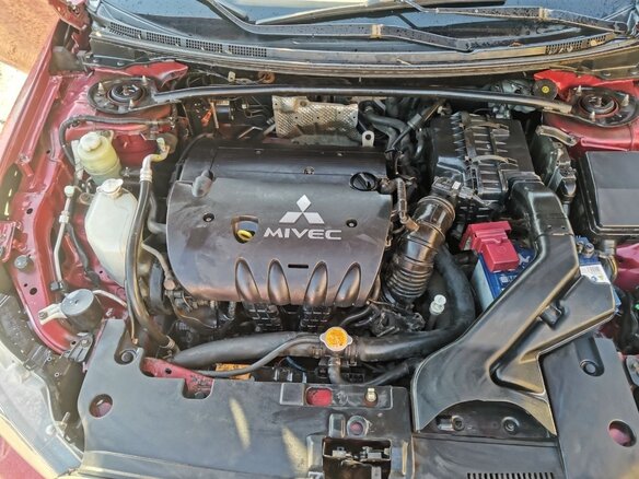 2008 Mitsubishi Lancer X, красный, 800000 рублей - вид 17