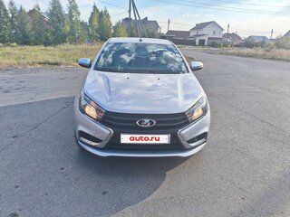 2019 Lada (ВАЗ) Vesta I, серебристый, 850000 рублей, вид 2