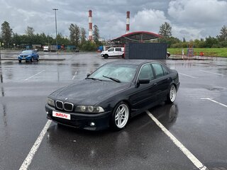 2002 BMW 5 серии 530i IV (E39) Рестайлинг, чёрный, 750000 рублей, вид 1