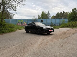 2009 Lada (ВАЗ) Priora I, чёрный, 220000 рублей, вид 1
