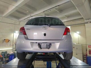 2008 Toyota Vitz II (XP90), серый, 599000 рублей, вид 4