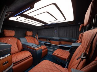 2026 Mercedes-Benz V-Класс Extra Long 300 d экстра длинный III (W447) Рестайлинг 2, чёрный, 61400000 рублей, вид 2