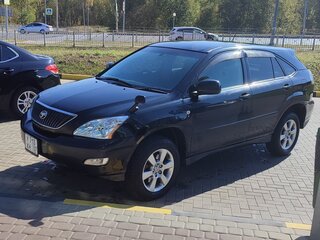 2005 Toyota Harrier II (XU30), чёрный, 1150000 рублей, вид 3