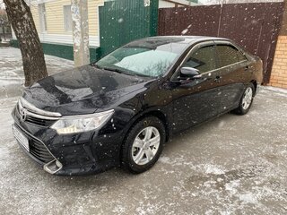 2015 Toyota Camry VII (XV50) Рестайлинг, чёрный, 1980000 рублей, вид 1