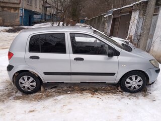 2008 Hyundai Getz I Рестайлинг, серебристый, 310000 рублей, вид 1