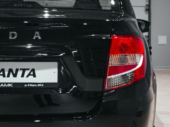 2025 Lada (ВАЗ) Granta I Рестайлинг, чёрный - вид 4