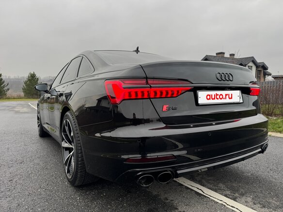 2021 Audi A6 45 TFSI V (C8), чёрный, 4500000 рублей - вид 6