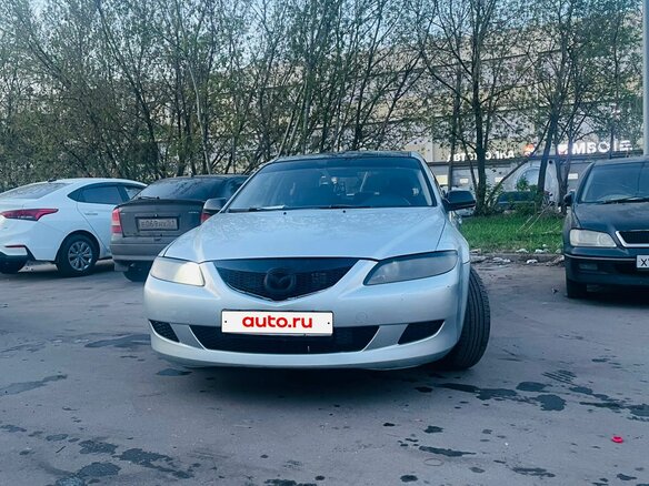 2006 Mazda 6 I (GG) Рестайлинг, серебристый, 220000 рублей - вид 1