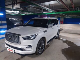 2020 Infiniti QX80 I Рестайлинг 3, белый, 4600000 рублей, вид 1