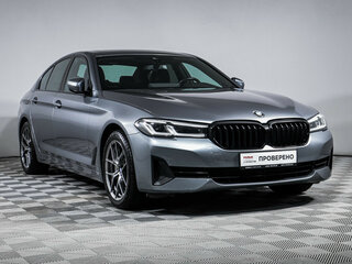 2020 BMW 5 серии 530i xDrive VII (G30/G31/G38) Рестайлинг, серый, 4851495 рублей, вид 3