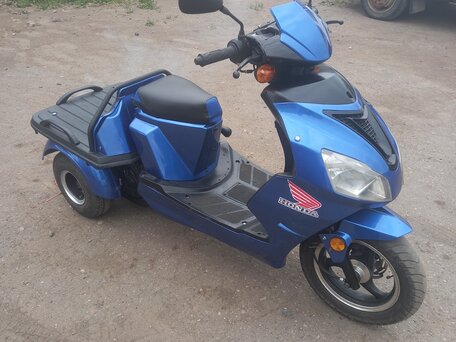 2000 Honda Gyro, синий, 115000 рублей, вид 3