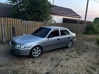 2007 Hyundai Accent ТагАЗ II, серебристый, 420000 рублей, вид 1