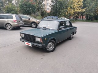 2005 Lada (ВАЗ) 2107, зелёный, 90000 рублей, вид 1