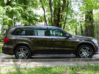2013 Mercedes-Benz GL-Класс 350 II (X166), коричневый, 3100000 рублей, вид 4