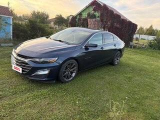 2019 Chevrolet Malibu IX Рестайлинг, синий, 2000000 рублей, вид 1
