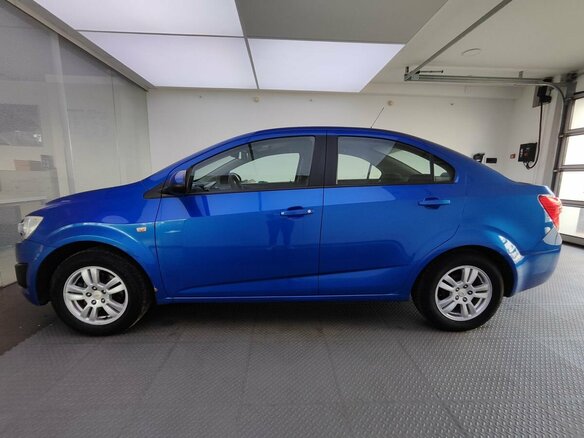 2012 Chevrolet Aveo II, синий, 649000 рублей - вид 7
