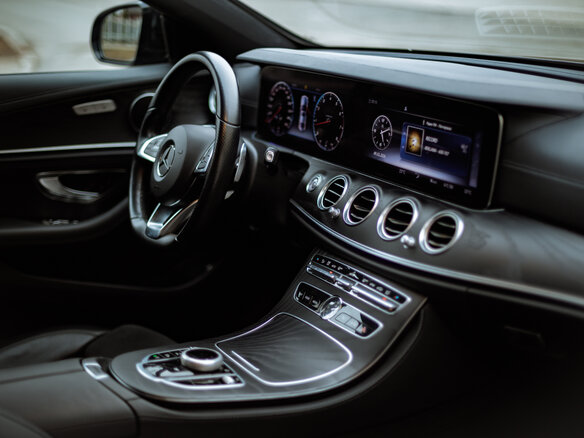 2018 Mercedes-Benz E-Класс 200 V (W213, S213, C238), синий - вид 5