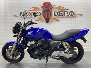 2007 Honda CB 400 Super Four, синий, 355000 рублей, вид 3