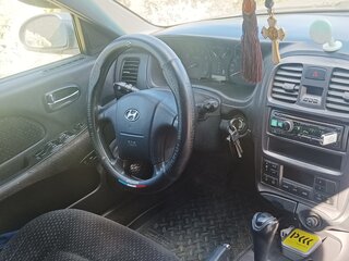 2006 Hyundai Sonata ТагАЗ IV (EF) Рестайлинг, чёрный, 450000 рублей, вид 4