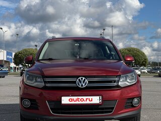 2012 Volkswagen Tiguan I Рестайлинг, красный, 1450000 рублей, вид 2