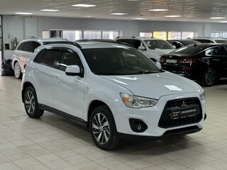 2014 Mitsubishi ASX I Рестайлинг, белый, 895000 рублей, вид 4