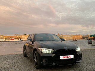 2019 BMW 1 серии 118i II (F20/F21) Рестайлинг 2, чёрный, 2550000 рублей, вид 1