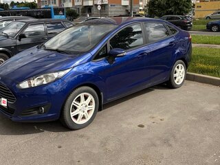 2015 Ford Fiesta Mk6 Рестайлинг, синий, 910000 рублей, вид 1