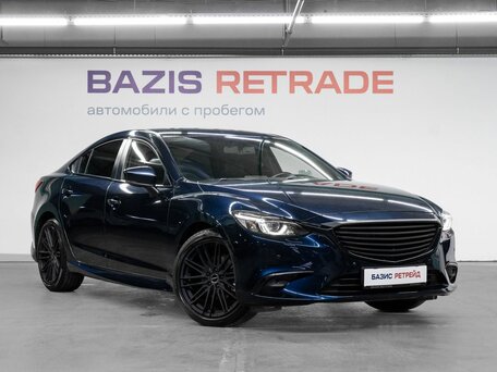 2018 Mazda 6 III (GJ) Рестайлинг 2, синий, 1899000 рублей, вид 3