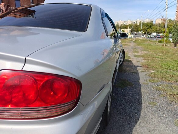 2005 Hyundai Sonata ТагАЗ IV (EF) Рестайлинг, серебристый, 350000 рублей - вид 12
