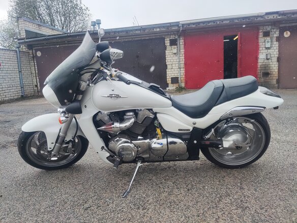 2007 Suzuki Boulevard M109R, белый, 690000 рублей - вид 7