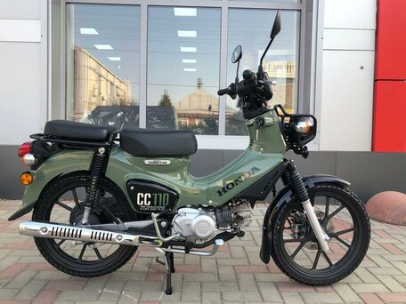 2025 Honda Cross Cub, зелёный, 350000 рублей, вид 1