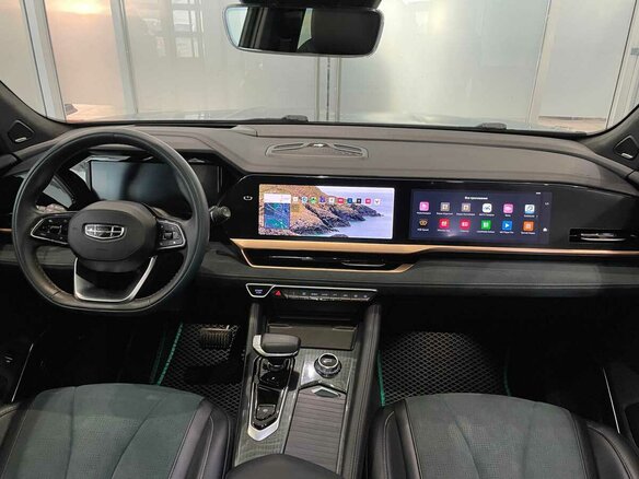 2023 Geely Monjaro (Xingyue L) I, синий - вид 4