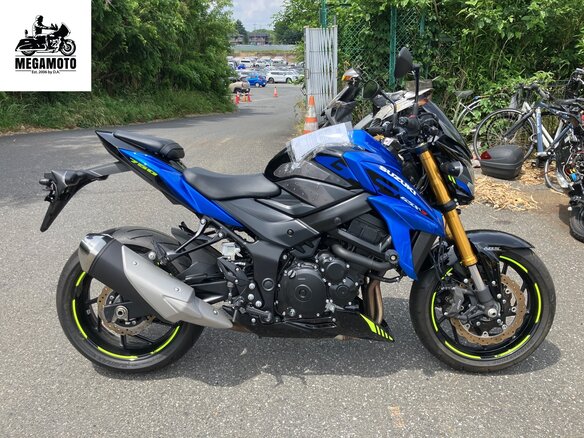 2022 Suzuki GSX-S 750, синий