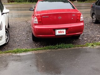 2001 Kia Spectra I Рестайлинг 1, красный, 235000 рублей, вид 1
