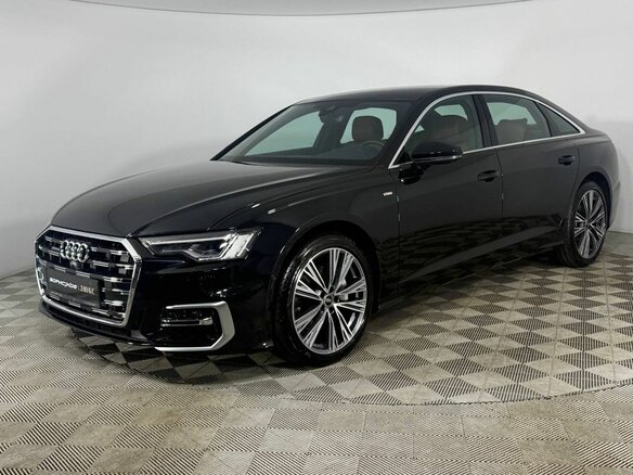 2025 Audi A6 45 TFSI Long V (C8) Рестайлинг, чёрный