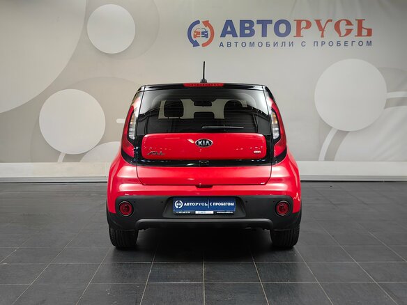 2018 Kia Soul II Рестайлинг, красный - вид 3