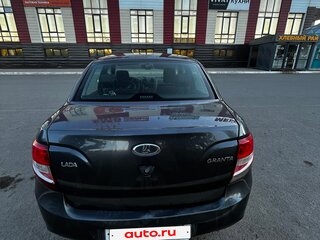 2016 Lada (ВАЗ) Granta I, серый, 250000 рублей, вид 2