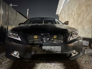 2012 Toyota Camry VII (XV50), чёрный, 1600000 рублей, вид 1
