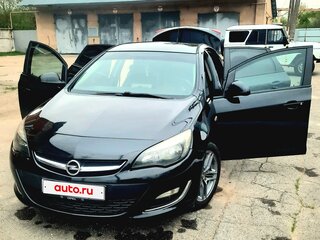 2012 Opel Astra J Рестайлинг, чёрный, 739000 рублей, вид 1