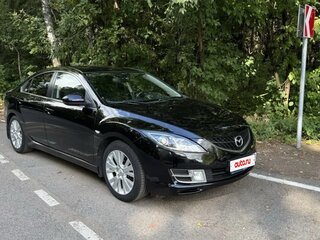 2008 Mazda 6 II (GH), чёрный, 725000 рублей, вид 3