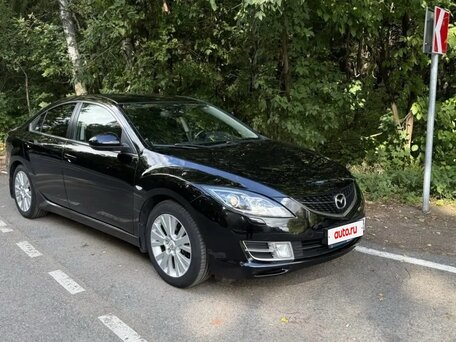 2008 Mazda 6 II (GH), чёрный, 770000 рублей, вид 3