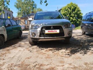 2011 Mitsubishi Outlander II Рестайлинг, серебристый, 1210000 рублей, вид 5